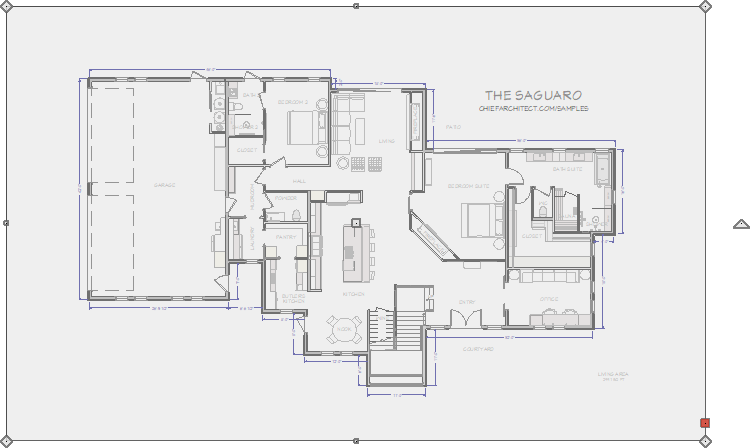 Edit Area selection marquee
