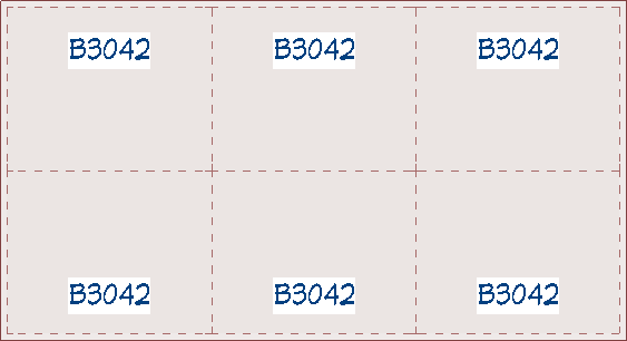 Six base cabinets all connected to each other to form an island