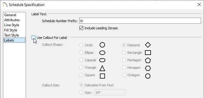 Uncheck Use Callout For Label on the Label panel