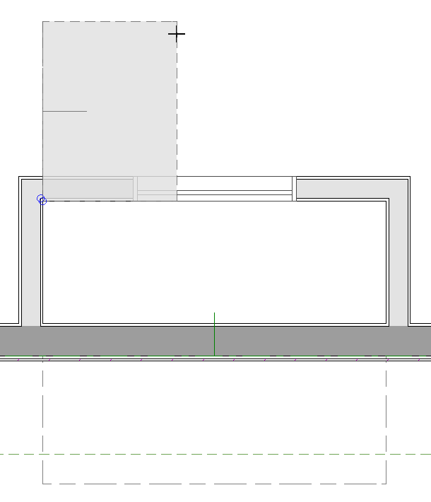 Roof Plane manually drawn on left side of chimney