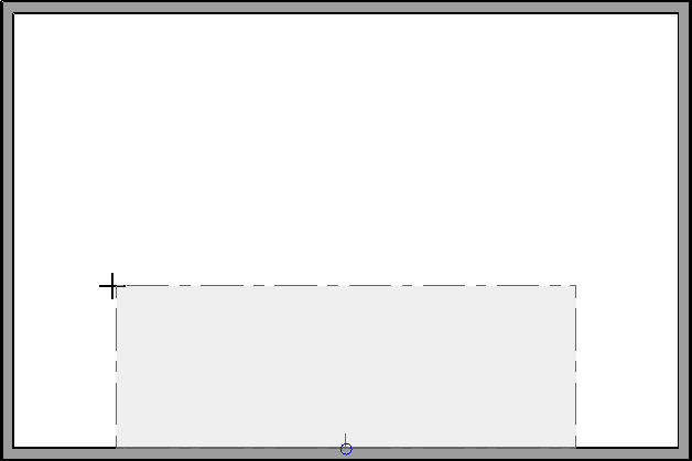 Drawing the first ceiling plane using the Ceiling Plane tool