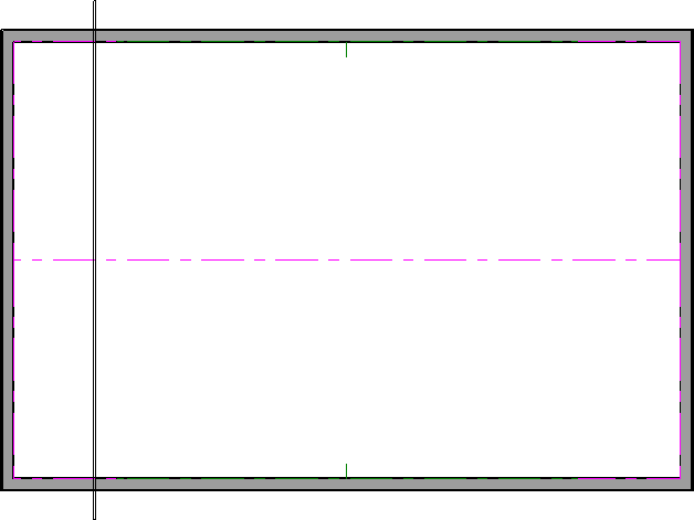 First truss created using the Roof Truss tool