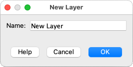 New Layer dialog