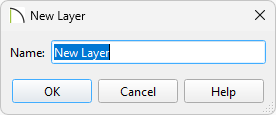 New Layer dialog