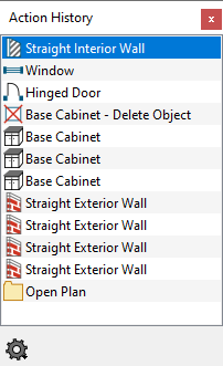 Creating new actions after undoing prior actions