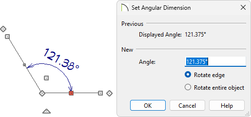 Take note of the Angle.