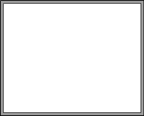 Basic single room structure measuring 20' x 25'