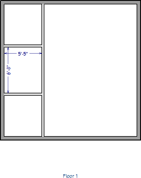 Create an elevator room.