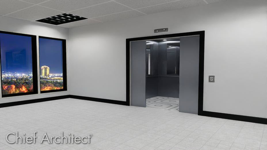 You can use various tools to create an elevator.