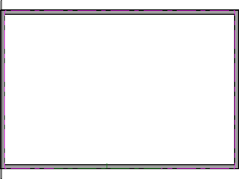 Move the roof truss to the exterior of the wall.